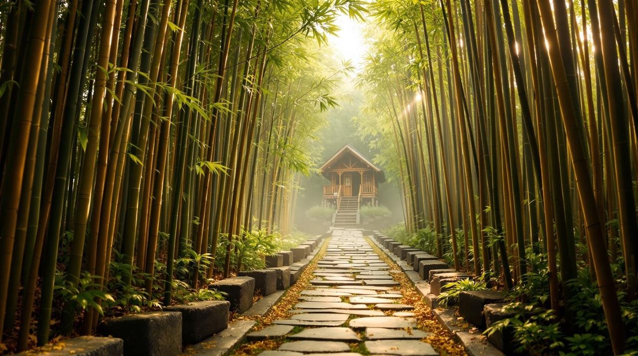屋后的竹林 剧照 1