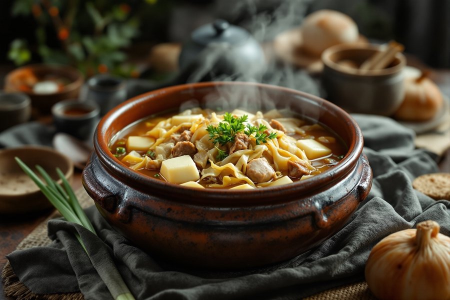 胶东白菜炖 胶东半岛